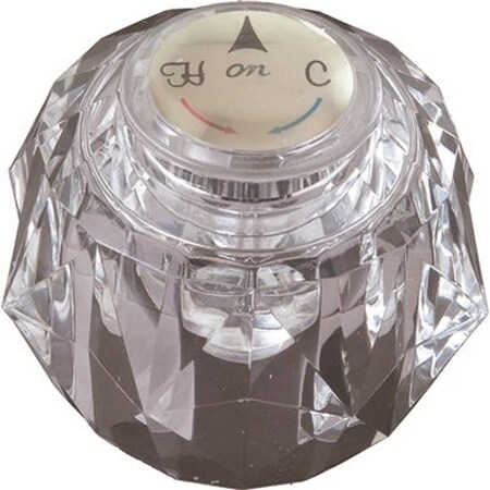 Brasscraft Delta Bathroom Handle Single Lever Acrylic SHD6809